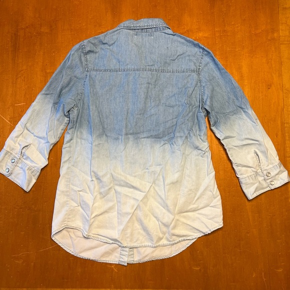 Takara Denim Ombré Button Down - Picture 2 of 4